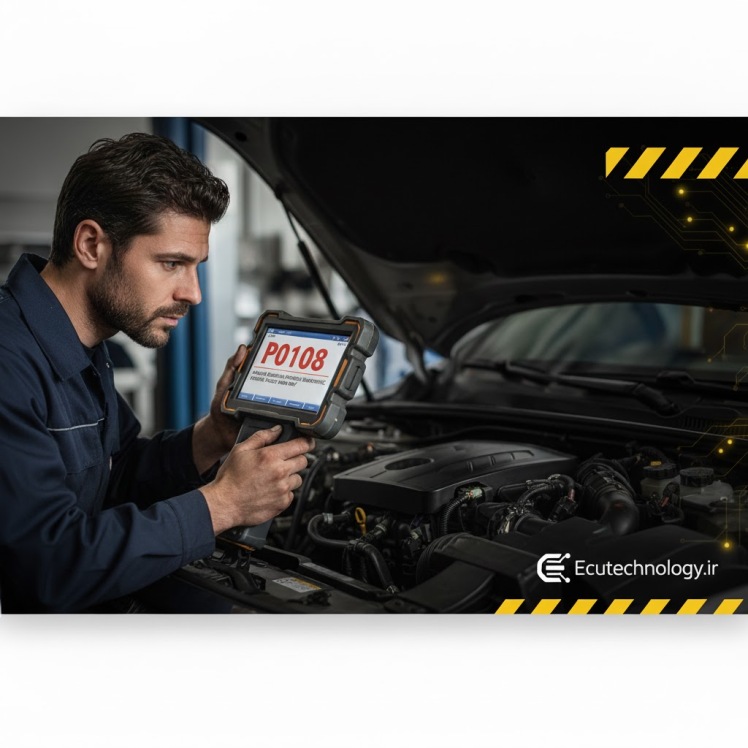 P0108 کد خطای ولتاژ بالای سنسور MAP